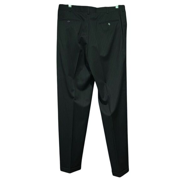 Joseph & Feiss International Pinstriped Dress Pants Men’s 41/32 - Picture 2 of 6